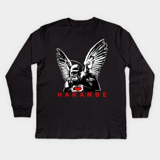 Harambe Kids Long Sleeve T-Shirt